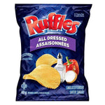 Ruffles All Dressed Potato Chips 40g, 1.4oz, Case- 48 Count: Default Title