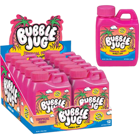 Bubble Jug Tropical Fruit Bubble Gum