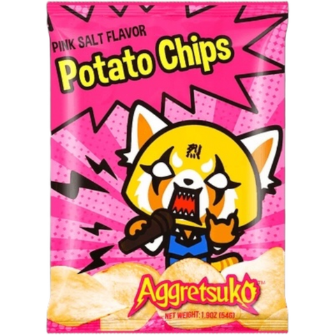 Aggretsuko Pink Salt Chips