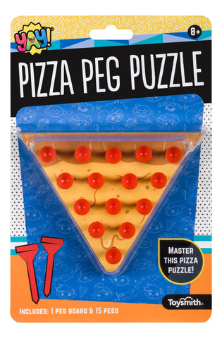 Yay! Pizza Peg Puzzle Game, Fun Size