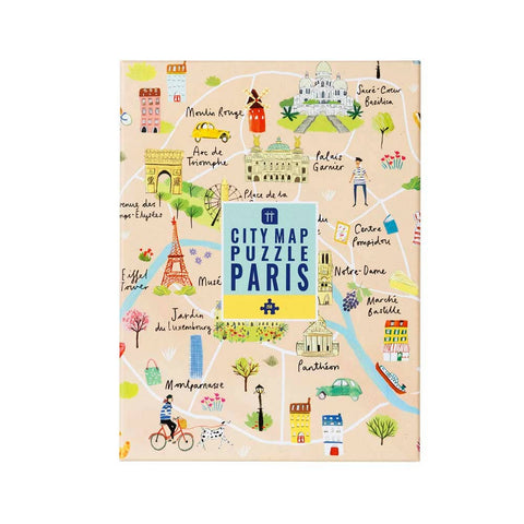 Map Puzzle - Paris