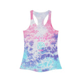 Just A Girl Who Loves Travel Tie Dye Tank