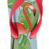 Flamingos Beach Flip Flops