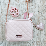 Itzy Ritzy Blush Double Take™ Crossbody Diaper Bag