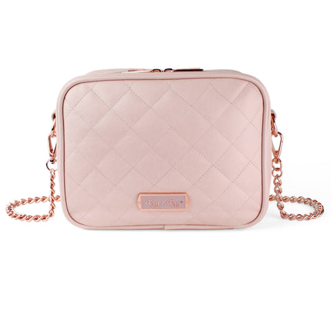 Itzy Ritzy Blush Double Take™ Crossbody Diaper Bag