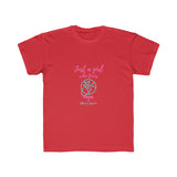 Just A Girl Who Loves Travel Kids Tee