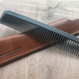 English Tan Horween Leather Sheath For Chicago Comb Co.