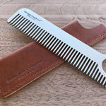 English Tan Horween Leather Sheath For Chicago Comb Co.