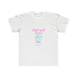 Just A Girl Who Loves Travel Kids Tee